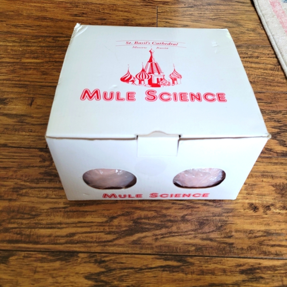 NIB‎ Mule Science Moscow Mule Mug Set